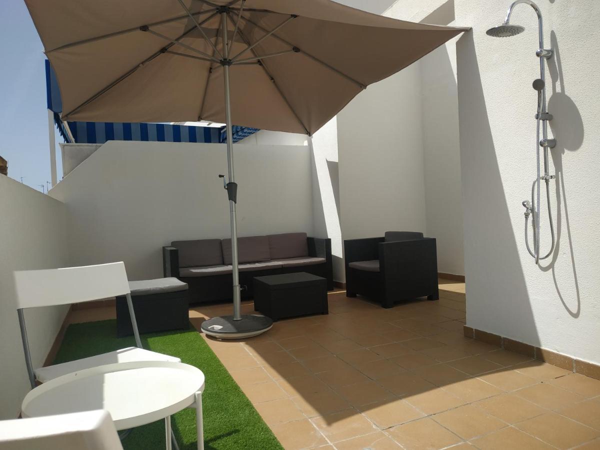 Atico En El Centro, Terraza 20 M2, Garaje, Wi-Fi, Ac Apartment ซันลูการ์เดบาร์ราเมดา ภายนอก รูปภาพ